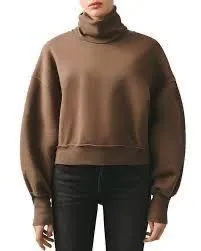 ZARA Cowl Neck Sweatshirt thumbnail 2