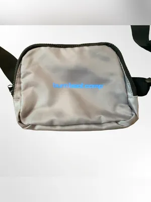 Burn Boot Camp Silver Sling/ Fanny Pack Bag 💙✨ Blue thumbnail 2