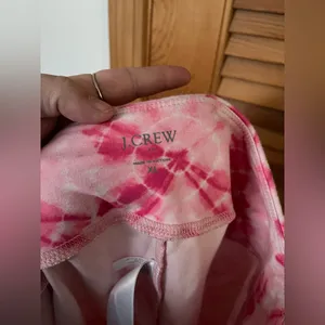 J. Crew Cropped pink tie dye Leggings size XL thumbnail 4