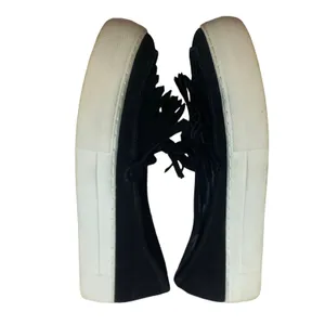 J/Slides Loafers Black Suede Platform Sneakers 10 Tassels Shoes Preppy Academia thumbnail 3