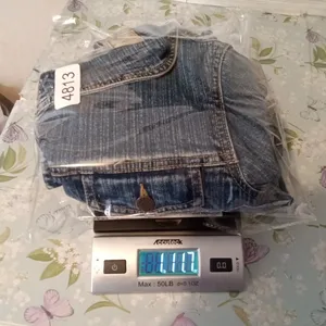 Eddie Bauer Jean Button Jacket Classic Vintage Trucker Look Womens Small thumbnail 8