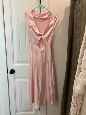Selfie Leslie Satin Dress Midi thumbnail 3
