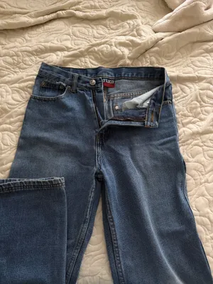 Cargo denim pants Blue Size 24 thumbnail 4