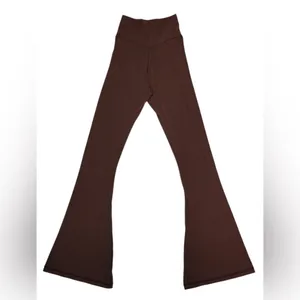 Offline Aerie Leggings Womens Small Brown Real Me Xtra Bootcut High Rise Yoga thumbnail 5
