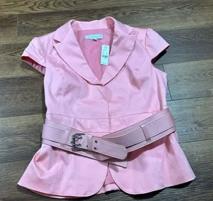 New York & Company Pink Blazer & Skirt set. Is a size 12. thumbnail 1