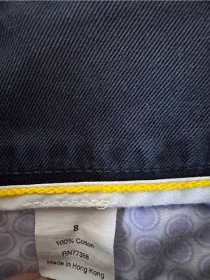 J.Crew Favorite Fit Navy Chino Capri Pants Womens‎ Size 8 Cotton thumbnail 5