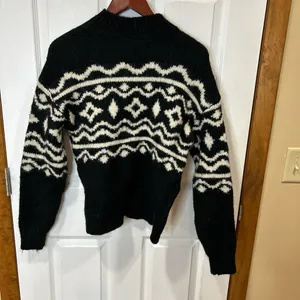 American Eagle XS Cozy Sweater Oversized Fit Soft Knit thumbnail 4