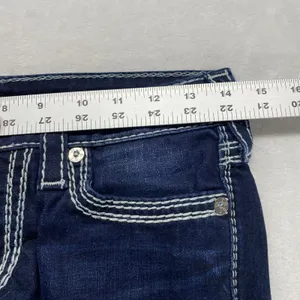 True Religion Jeans Slim Straight Dark Wash Denim Women's Size‎ 27 thumbnail 4