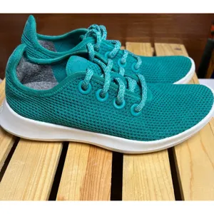Allbirds Women's Tree Runner Highlights size 6 Green, Lightweight thumbnail 4
