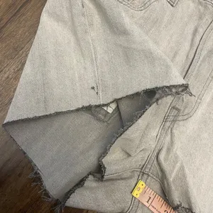 Levi’s Light Gray 501 Cut Off Shorts thumbnail 8