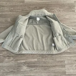 Joie mint green soft fleece button front jacket - medium thumbnail 5