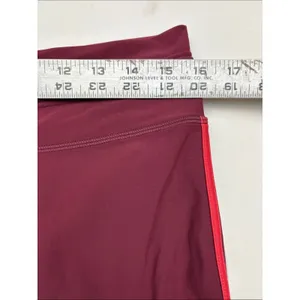 The Upside size large / 10 burgundy track pants joggers athletic gym thumbnail 7