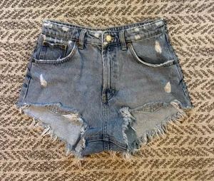 ZARA Jean Shorts thumbnail 1