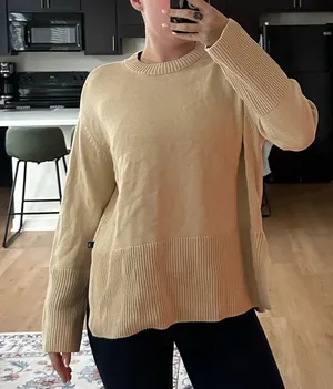 Gap sweater knit tan thumbnail 1