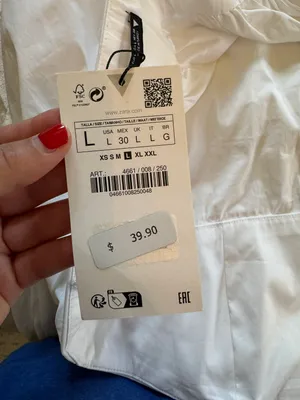 ZARA Strapless Poplin Top thumbnail 3