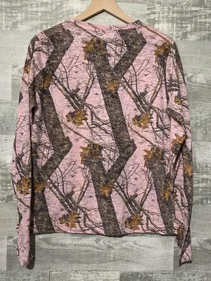 Wilderness Dreams Pink Camo Shirt LG thumbnail 2