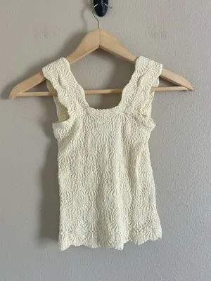 Free People Intimately Love Letter Floral Knit Camisole Top XS/Small thumbnail 3