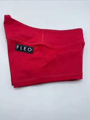Fleo Power Solid Color Shorts Booty Pink Small Gym CrossFit Athletic Soft thumbnail 3