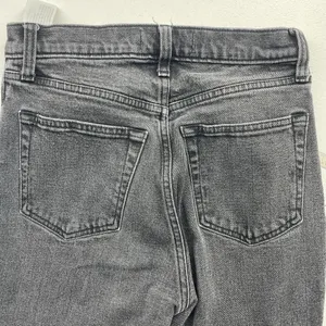 Abercrombie Fitch 26 2R The Ankle Straight‎ Ultra High Rise Jeans Distressed thumbnail 14
