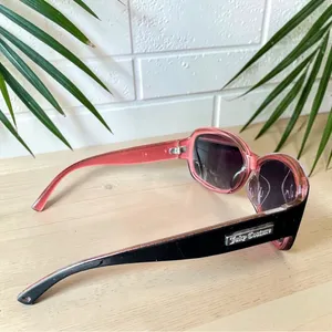 Juicy Couture Oversized Two-Tone Sunglasses Designer Fashion thumbnail 2