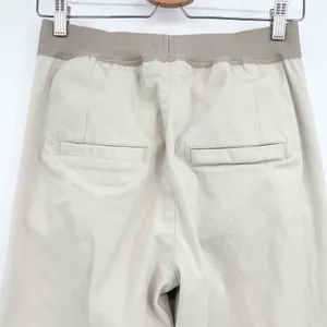 Fear of God Essentials Womens Khaki Logo‎ Waistband Relaxed Trouser Pants Size M thumbnail 10