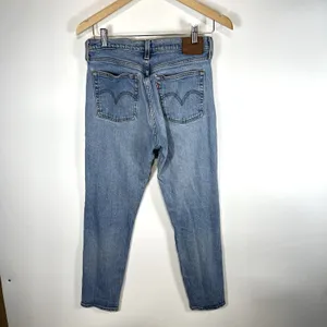 Levi's Wedgie Icon Fit Ankle Jeans High Waist Size 28 Casual Vintage Style thumbnail 6