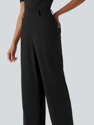Halara DayStretch High Waisted Straight Leg Casual Pants with Pockets thumbnail 2