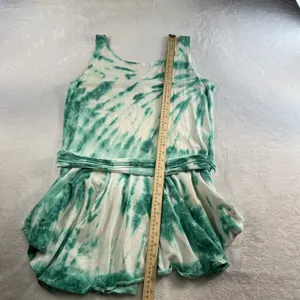 Vtg 90s In Gear L Large Tunic Top Dress‎ Tie Dye USA Whimsy Fairycore Balletcore thumbnail 7