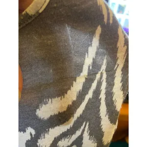 American‎ Eagle Outfitters Womens Tank Top Size XS Gray Cream Damask Ikat thumbnail 7