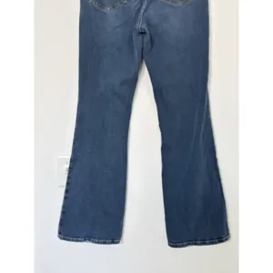 Anthropologie Pilcro The Icon Flare Jeans Women's Size 30 Blue Patch Pockets Y2K thumbnail 5