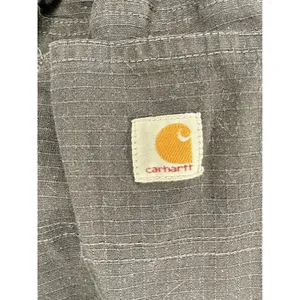 Carhartt Cotton Blend Black Cargo Pants Size Small EUC!!! thumbnail 3