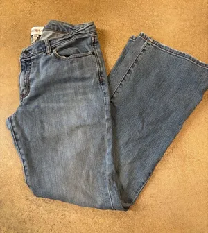 Abercrombie & Fitch Light Blue Flare Jeans thumbnail 1
