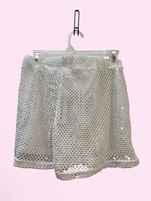 NWT crochet swimsuit cover up shorts thumbnail 2