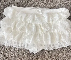Shein Skirt Mini white thumbnail 1