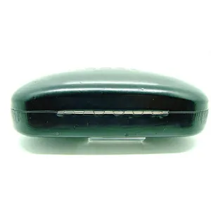 Gucci Sunglasses Hard Clam Shell Eye Glasses Case Black Embossed Logo M/L Size thumbnail 3