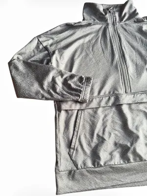 Mondetta Women's Size Small Gray 1/4 Zip Pullover Fleece Sweatshirt Pocket S thumbnail 4