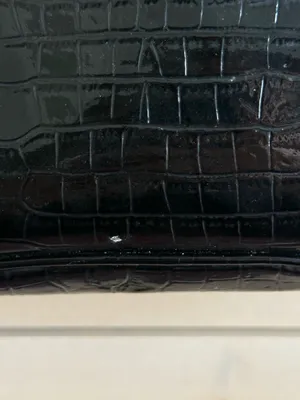 Shein Black Crocodile Baguette Bag thumbnail 4
