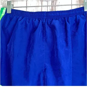 Nike Blue & Green Tempo Shorts •Large thumbnail 4