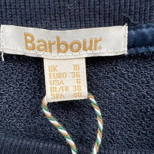 Barbour Backshore Overlayer Sweater Womens US 6 Navy Side‎ Zip Crewneck Coastal thumbnail 3
