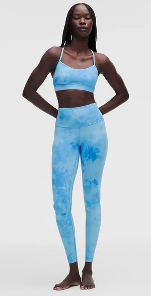 Lululemon Align no line Leggings 28” smoothie wash blueberry thumbnail 1