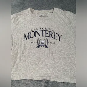 Abercrombie & fitch soft a&f collection Gray Monterey golf club T-Shirt thumbnail 2