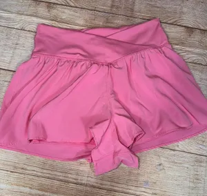 Happily Grey Large Criss Cross Shorts Pink thumbnail 1
