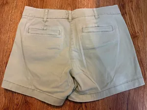 J Crew Green Chino Shorts thumbnail 2