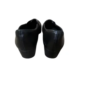 Munro Alison Black Leather Slip On 12 SS Narrow Used thumbnail 4