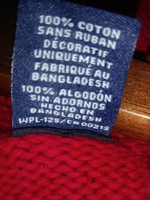 Ralph Lauren Chaps Red Pullover Sweater L thumbnail 8