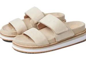 ✨ Title: Cole Haan Cloudfeel Suede Platform Slide Sandals (Size 7B) 👡 thumbnail 1