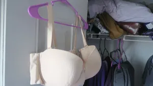 Cacique by Lane Bryant lightweight multiway strapless bra in tan size 42DD thumbnail 4