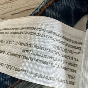 Abercrombie & Fitch Mom High Rise Jeans Denim Medium Wash Distressed Curve 25/0R thumbnail 10