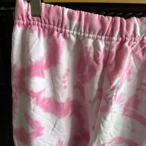 Jerzees Pink Tie Dye sweatpants unisex size S thumbnail 6