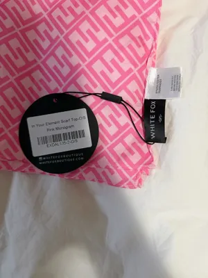 White Fox Boutique Scarf Top thumbnail 2